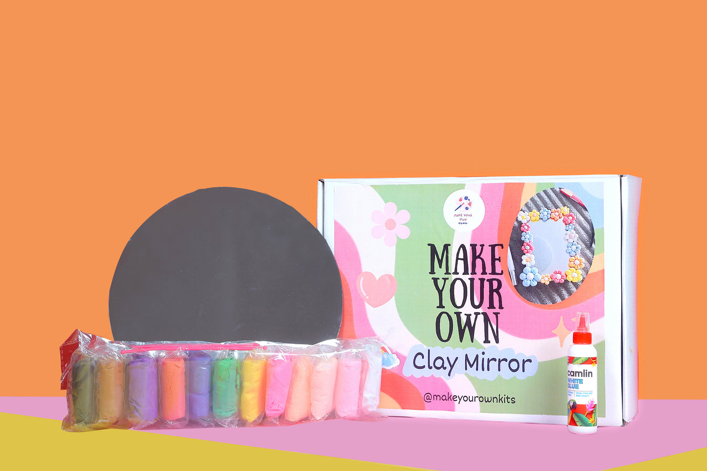 DIY Clay Mirror Making Kit